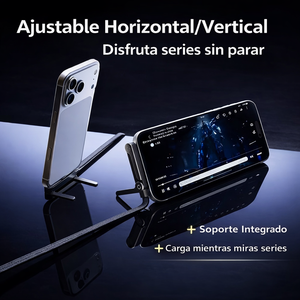 FlexCharge Pro 240W Cable + Soporte